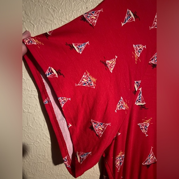 Avon sail boat dress - size 1X - Picture 4 of 6